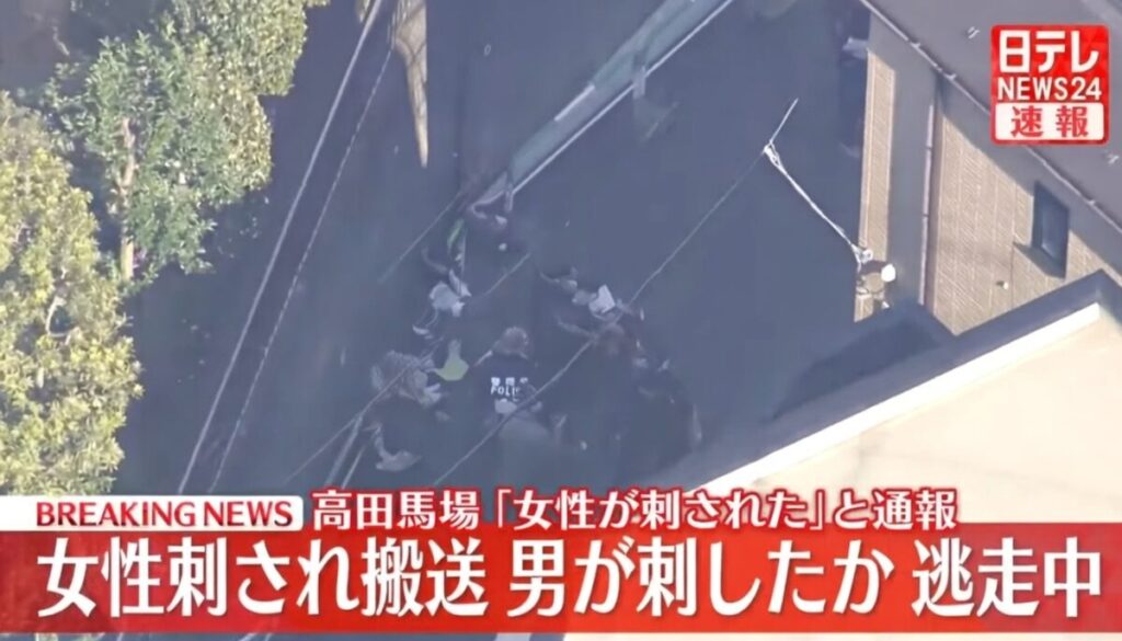 【速報】高田馬場 路上で30代女性が刃物で複数回刺される 容疑者は逃走中(2025年12月29日)