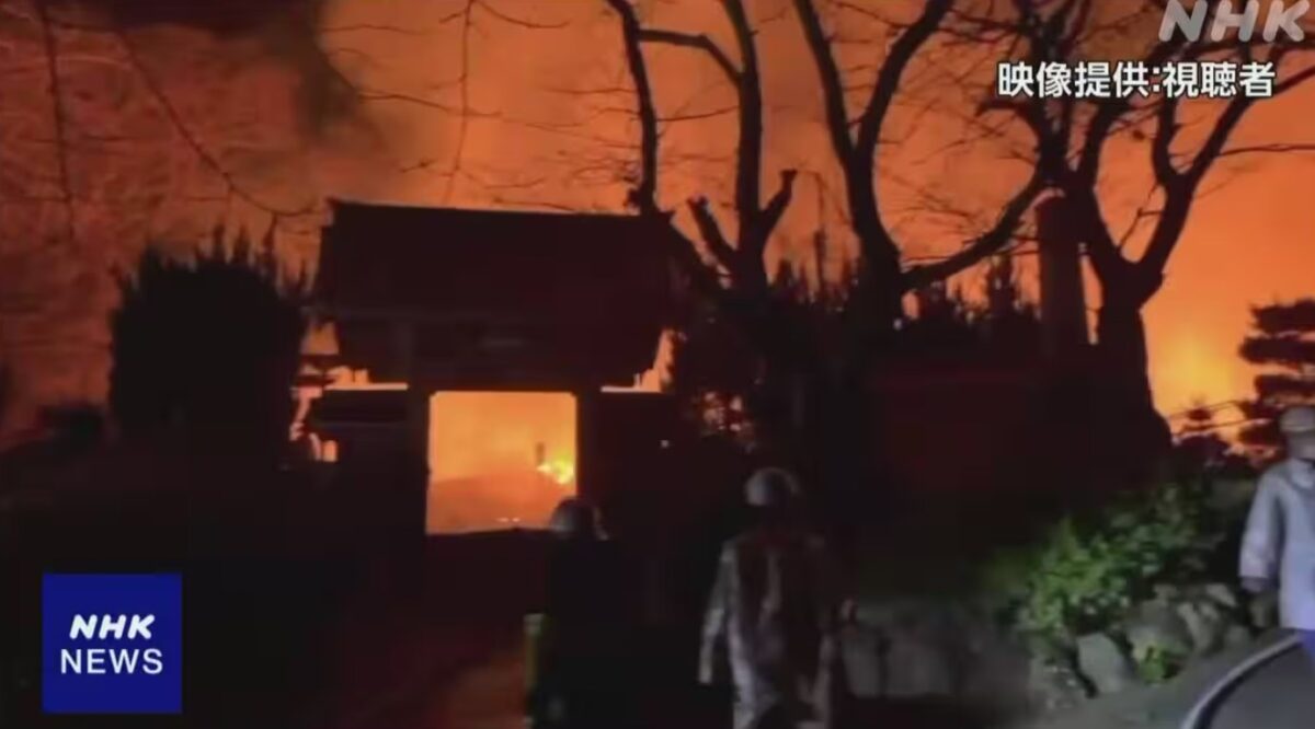 山口下関 寺火事 5人遺体 家族か 2月21日朝報じられる悲惨火災