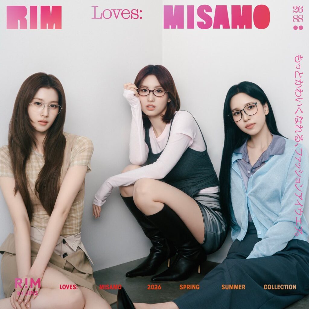 MISAMO RIM BY JINS アンバサダー就任 眼鏡姿 ヤバいかわいさ コンセプトフィルム