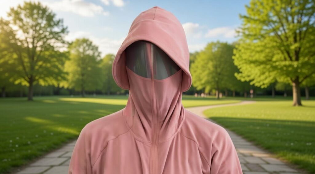 不審者パーカー