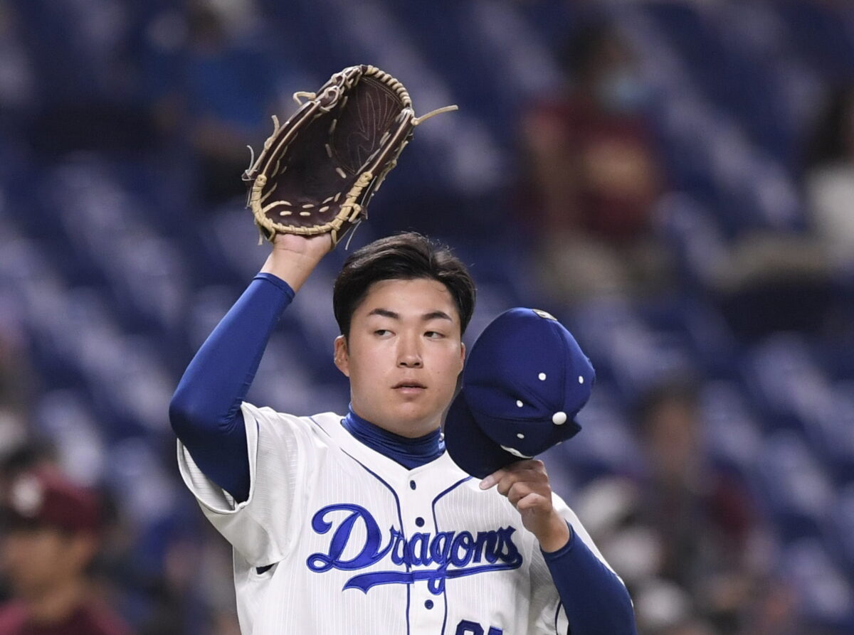 元中日ドラゴンズ投手・上田洸太朗容疑者（23）の逮捕